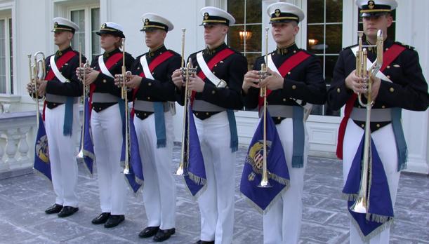 The USMMA Regimental Band.