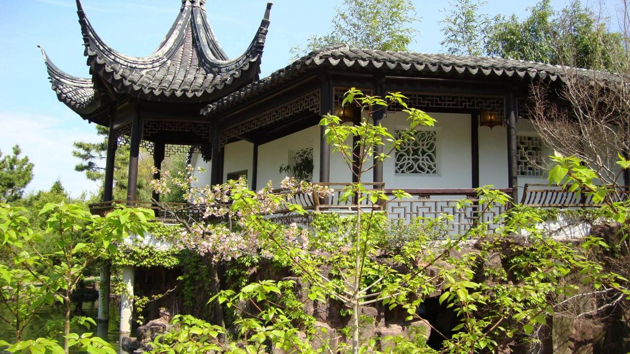 A Japanese Pagoda.