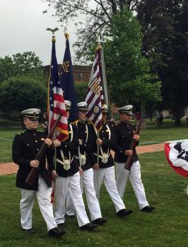 The Regimental Color Guard The Regimental Color Guard