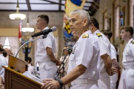 Rear Admiral Mark Haigis, '91
