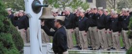 Midshipman Dy rang 33 bells for the El Faro Crew, and 8 bells for the vessel Midshipman Dy rang 33 bells for the El Faro Crew, and 8 bells for the vessel