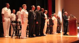 Secretary Foxx, Maritime Administrator Jaenichen, and Deputy Administrator Rodriquez join Academy leadership Secretary Foxx, Maritime Administrator Jaenichen, and Deputy Administrator Rodriquez join Academy leadership