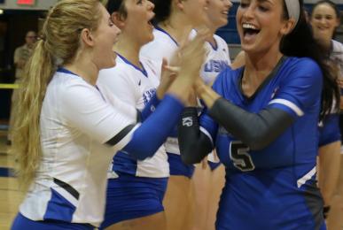 Women's volleyball team.